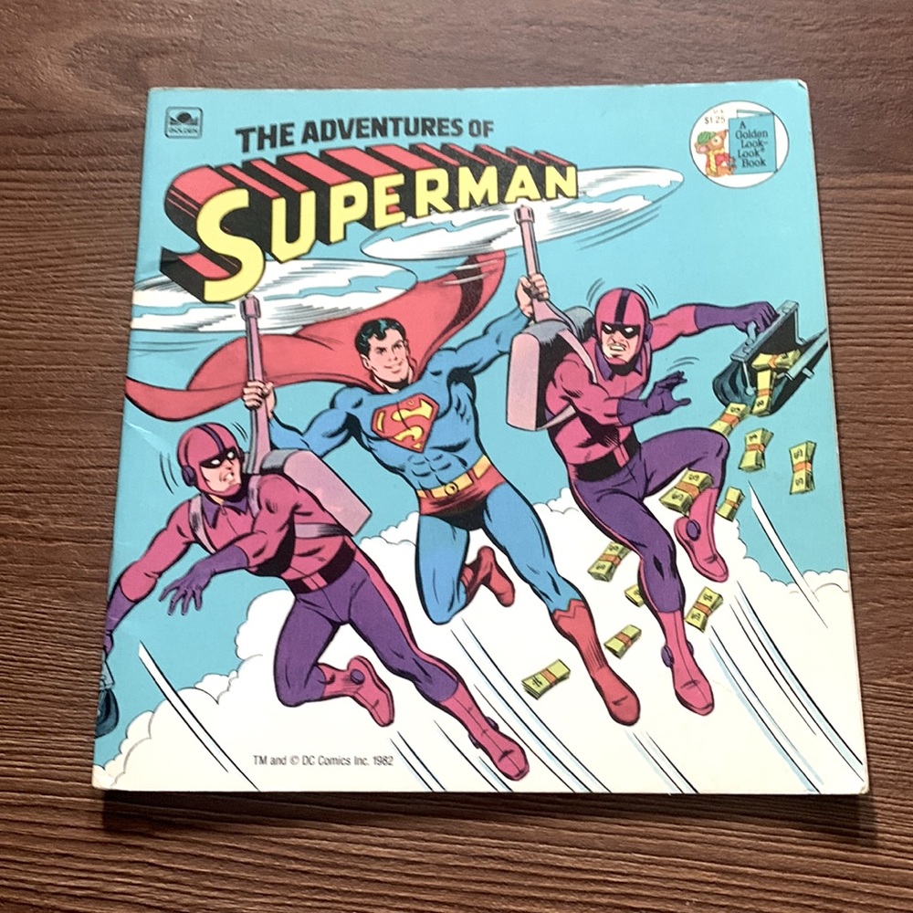 Superman vintage book